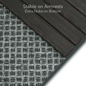 DETOR arm tray with bonding tech and 9 mm slats for durability.