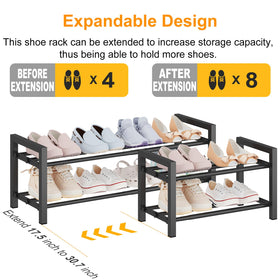 Detsuk heavy-duty steel tubes ensure sturdy shoes without wobble.