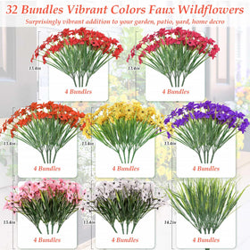 Dexpinzo window box arrangement with UV-friendly silk flowers.