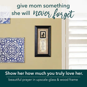 Dexsa A Prayer for My Mom plaque bedroom decor adds warmth and inspiration