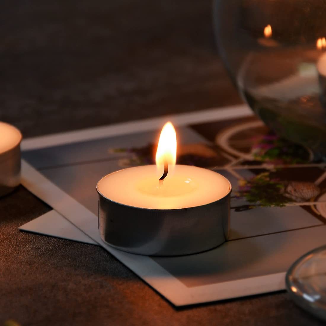 DEYBBY tealight kitchen dining ambiance for cozy meals