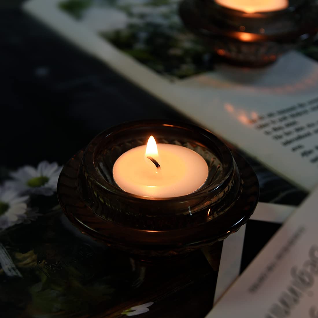 DEYBBY tealight bulk pack keeps spaces ready for events