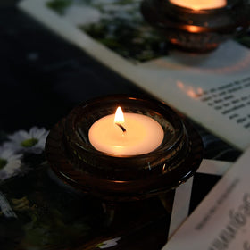 DEYBBY tealight bulk pack keeps spaces ready for events