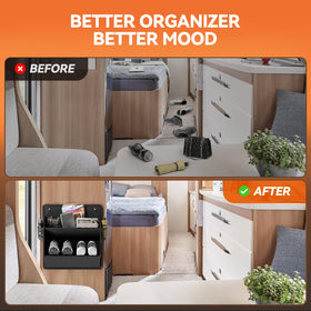 DEYILIAN narrow-door storage ideal for RVs, campers, and small closets.