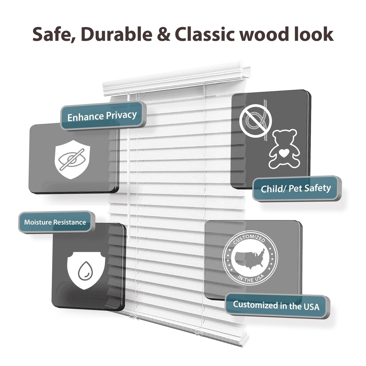 DEZ Furnishings cordless operation enables safe, easy height adjustments.