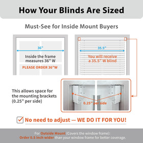 DEZ FURNISHINGS moisture-resistant blinds ideal for kitchens and bathrooms.