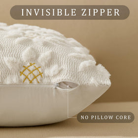 DFXSZ faux fur jacquard texture adds soft seating comfort