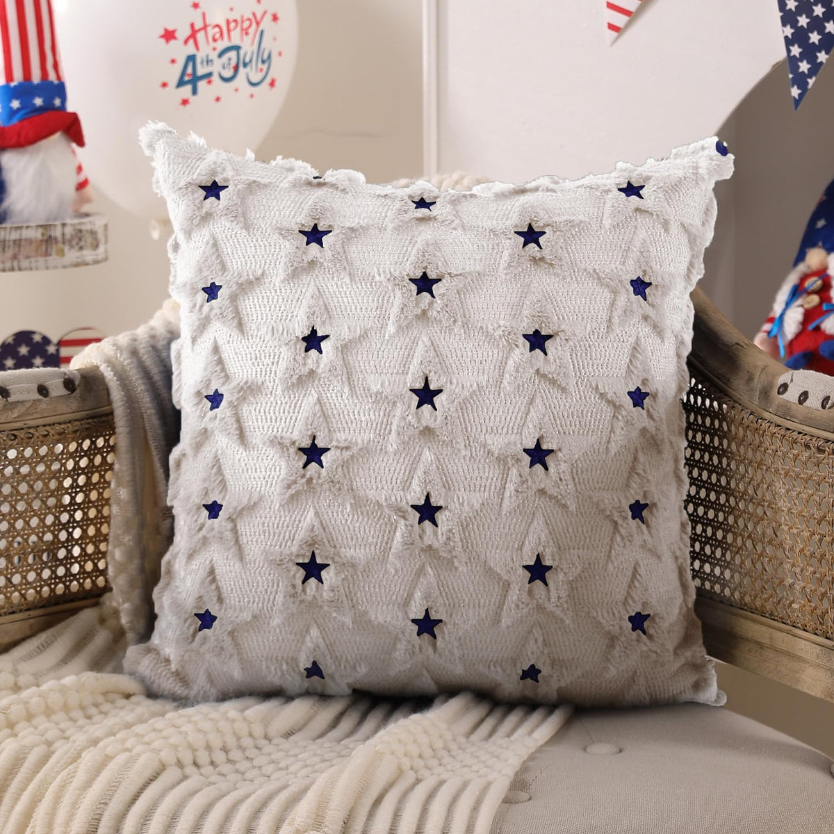 DFXSZ hidden zipper pillow cover keeps a clean look
