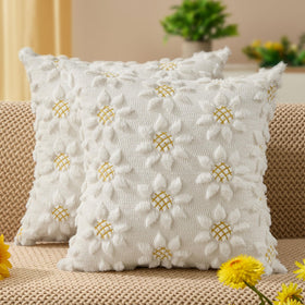 DFXSZ spring-summer sunflower pillow cover for sofa decor