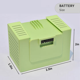 DGFTB Battery with safety circuit protection enhances daily Roomba use.