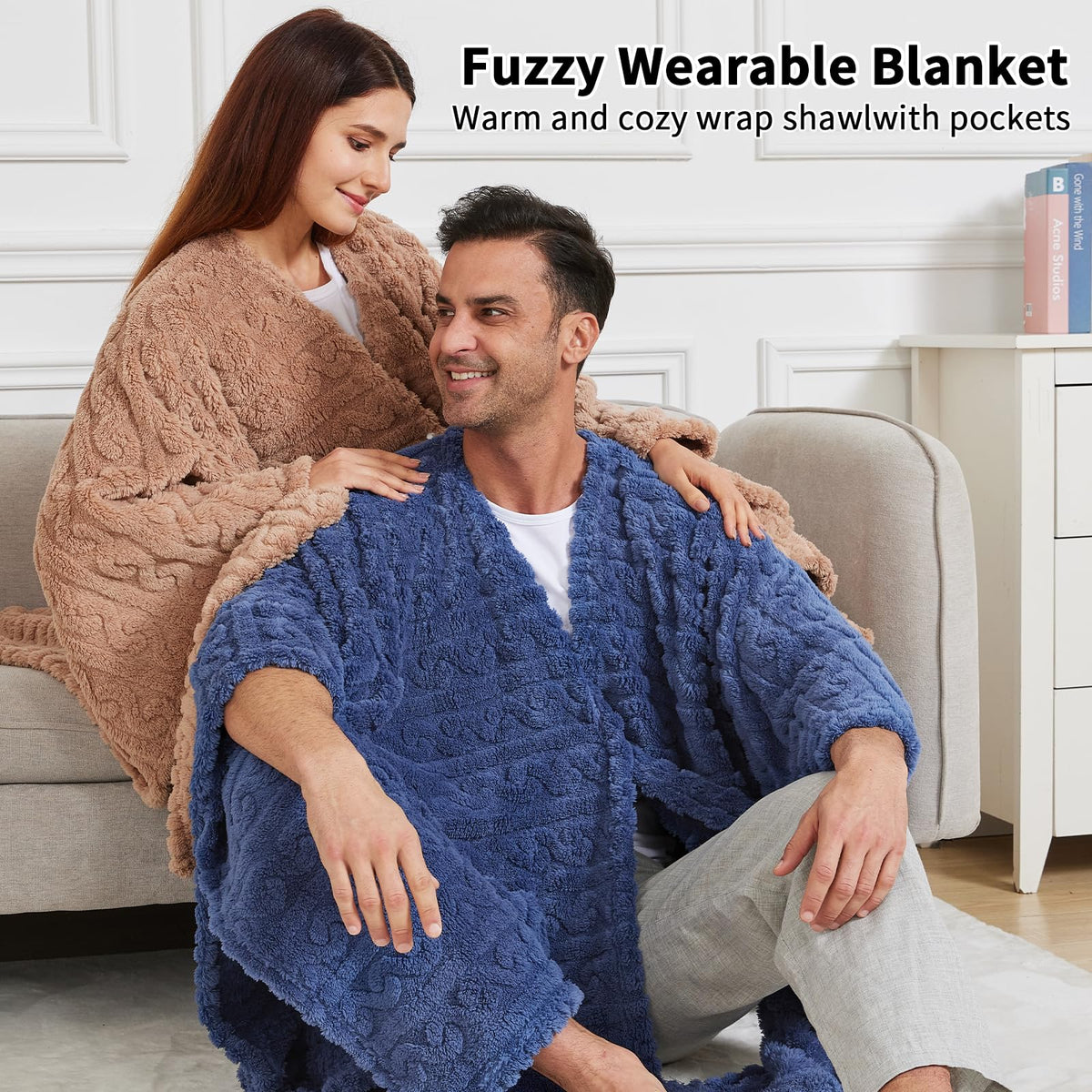 Dgsfmi 58x64 inch coverage for versatile layering.