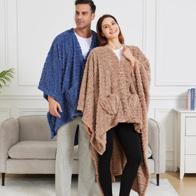 Dgsfmi cozy sherpa fleece delivers plush warmth.