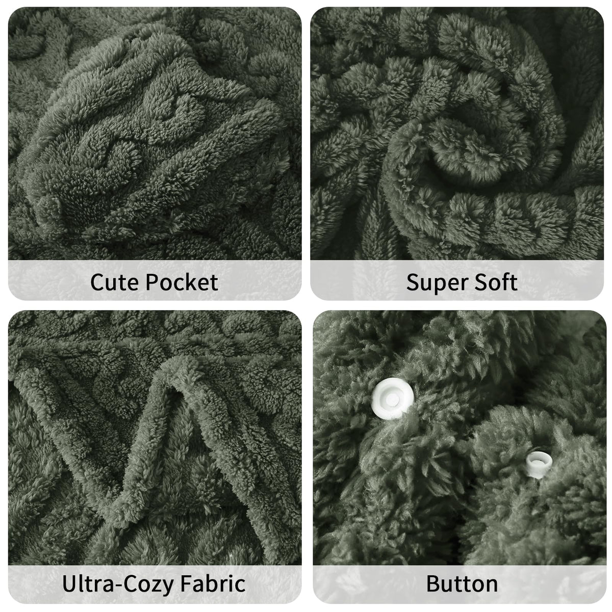 Dgsfmi travel-friendly blanket poncho for flights and trips.