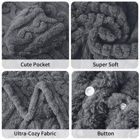 Dgsfmi versatile throw for sofa or travel use.
