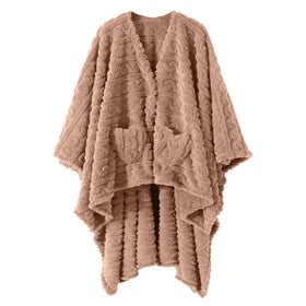 Dgsfmi wearable blanket poncho for cozy at-home lounging.