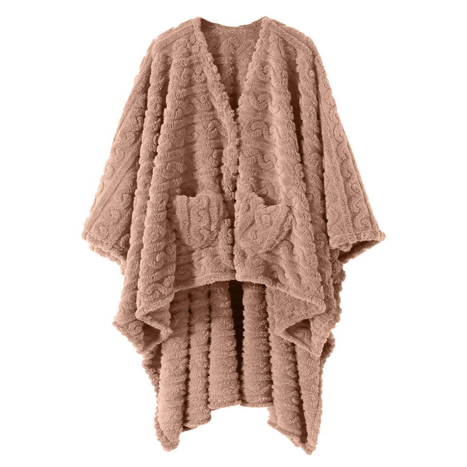 Dgsfmi wearable blanket poncho for cozy at-home lounging.