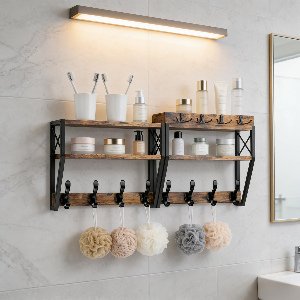 DHMKFly contemporary coat rack blends function with clean lines.