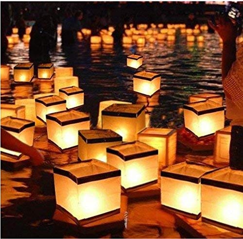 Diagtree square lantern unfolded for elegant outdoor lighting
