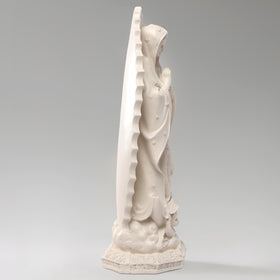 DICAFU Our Lady garden display statue weather-resistant resin for outdoor use
