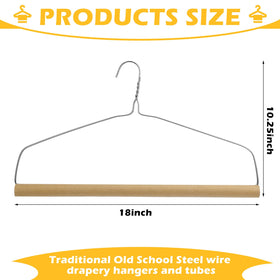 Didaey 10.5-gauge alloy steel wire hanger for strong load handling.