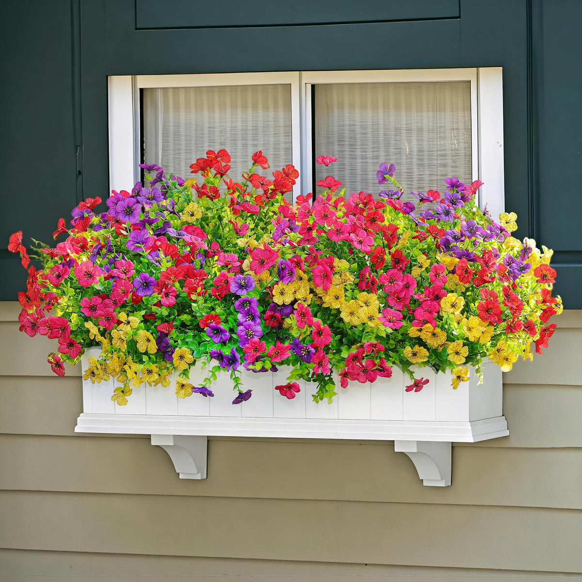 Digtecno daisy outdoor bundle 02 showcases realistic petals and maintenance-free charm for balconies.