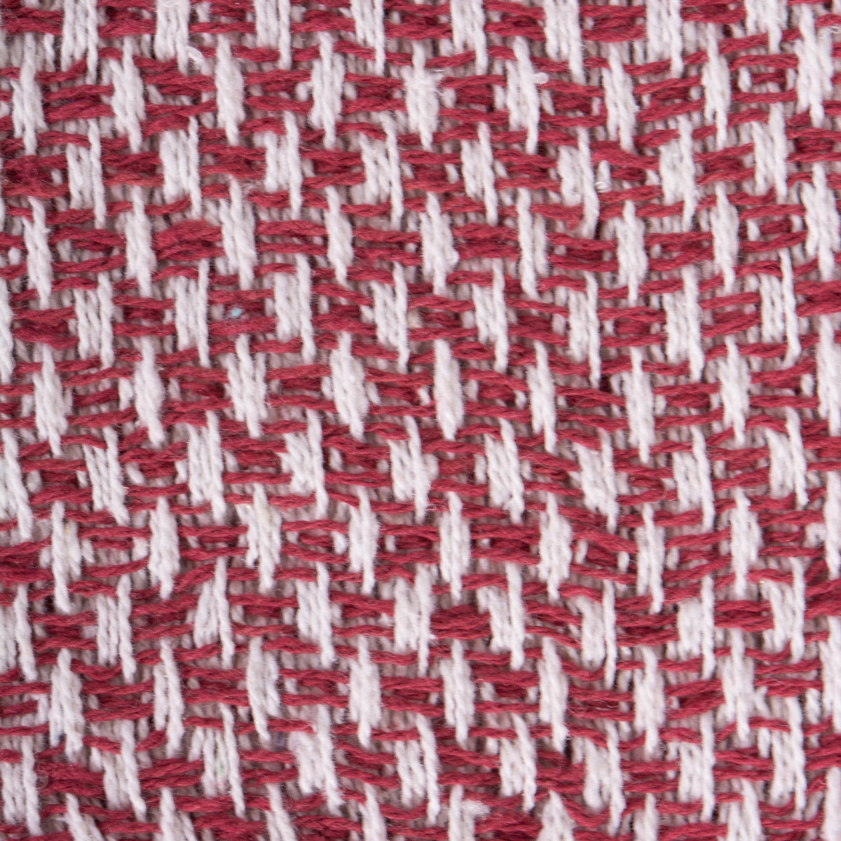 DII basket weave throw at beach for lightweight coverage.