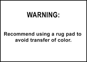 DII buffalo check rug with rug pad recommendation for secure placement.