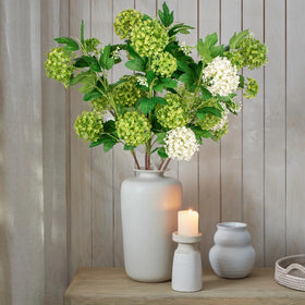 Three-spray-pack hydrangea for elegant indoor decor