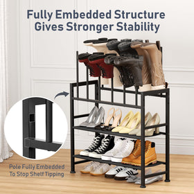 DIMJ adjustable feet provide stability on uneven surfaces and protect floors.
