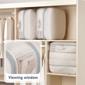 DIMJ compression bags reinforced handles ease transport and moving.