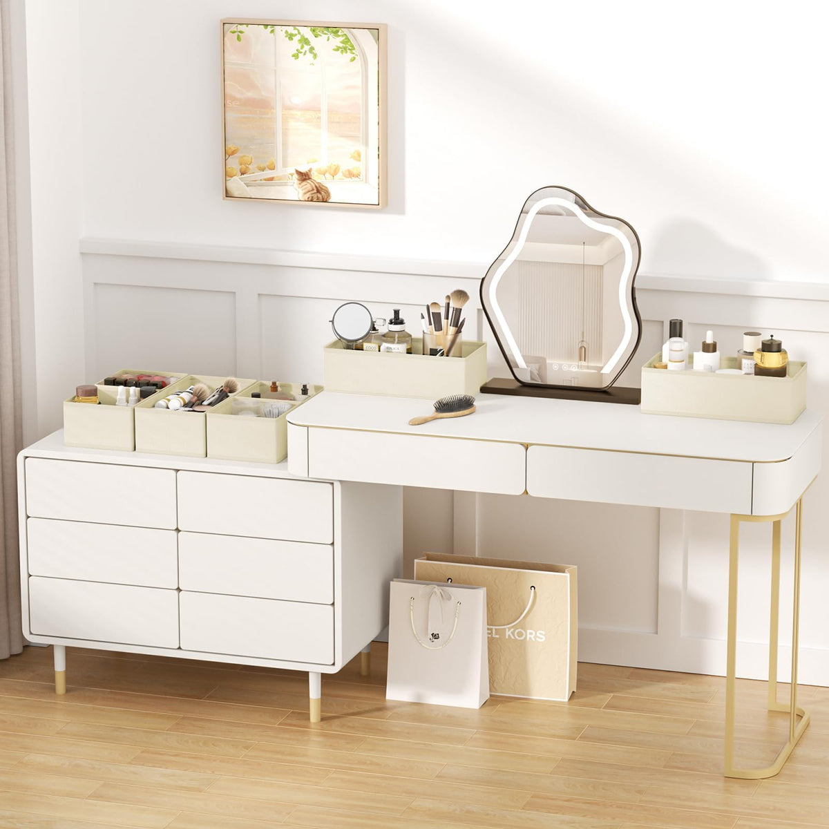 DIMJ foldable design saves space when not in use.