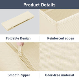DIMJ neutral colors complement any room while organizing wardrobes.
