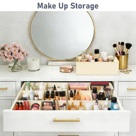 DIMJ dresser drawer in-drawer organizer helps quick pick and place