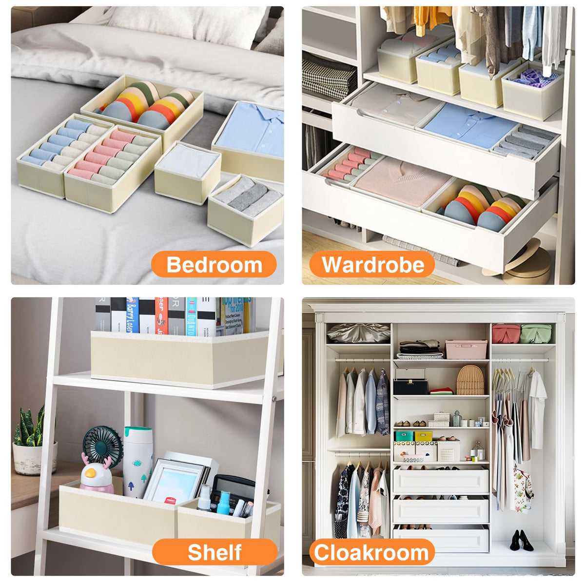 DIMJ small bin perfect for belts and ties and accessories