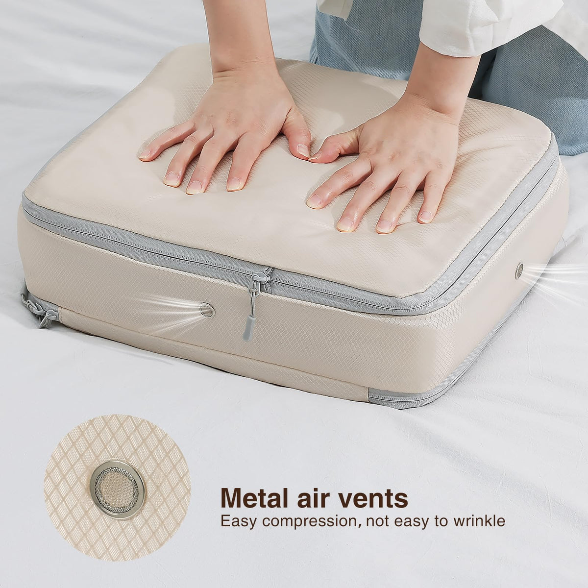 DIMJ durable nylon material resists wear while protecting clothes during moves and storage