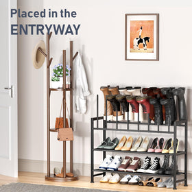 DIMJ entryway setup saves space in hallways and foyers.