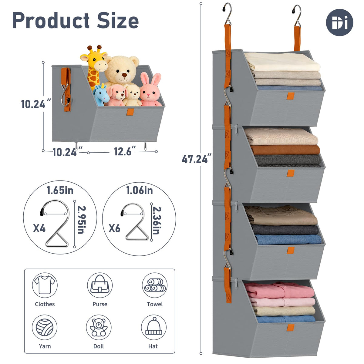 DIMJ open-access shelves enable quick item retrieval in busy mornings.