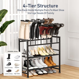 DIMJ upside-down design boosts boot upright storage and wrinkle reduction.