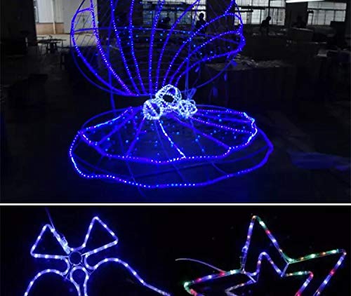 DINGFU wedding and party blue rope lighting for atmosphere