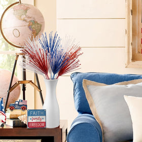 Dingion 36 cm firework picks create tall decorative focal points.