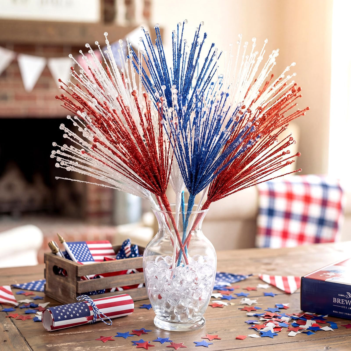 Dingion metal stems ensure durable, reusable party decor.