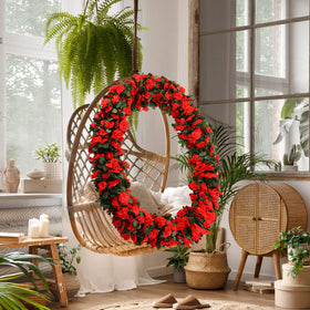 Dingion rose vine DIY room decoration for versatile setups.