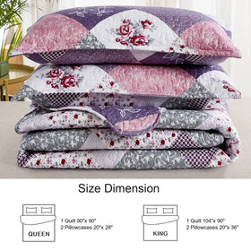 Dinjoy quilt shown being cared for in a cold-water machine wash setting for easy maintenance.