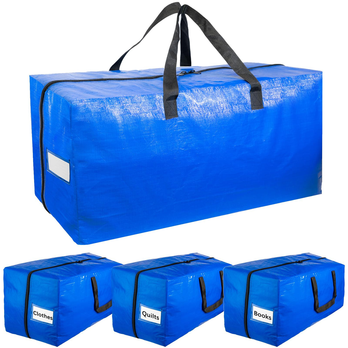 Dinruiag extra-large moving bags with 29x15x15 inch capacity for bulky items.