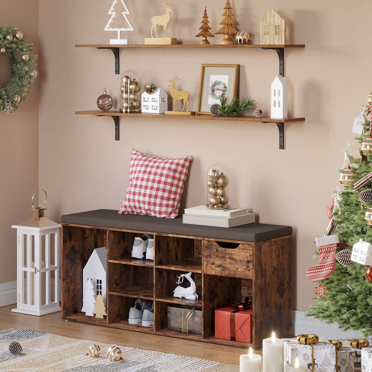 DINZI LVJ cat-friendly setup can become a playful storage zone.