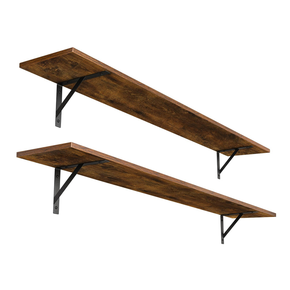 DINZI LVJ long wall shelves assembly guide for quick, stable mounting.