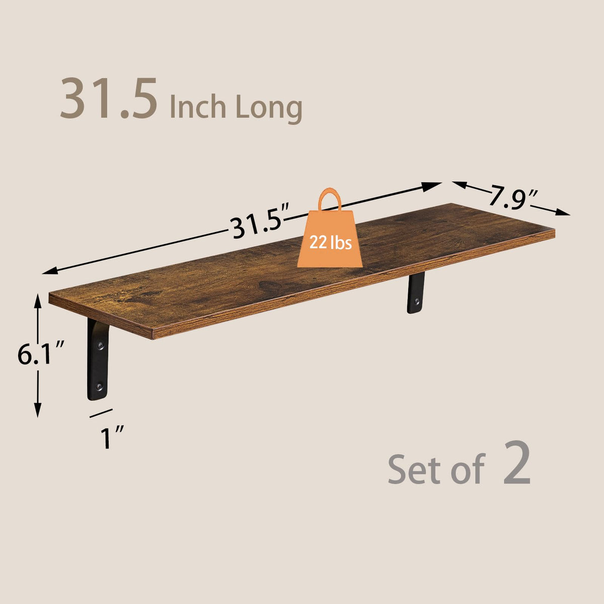 DINZI LVJ multi-layer storage reduces clutter on floors.