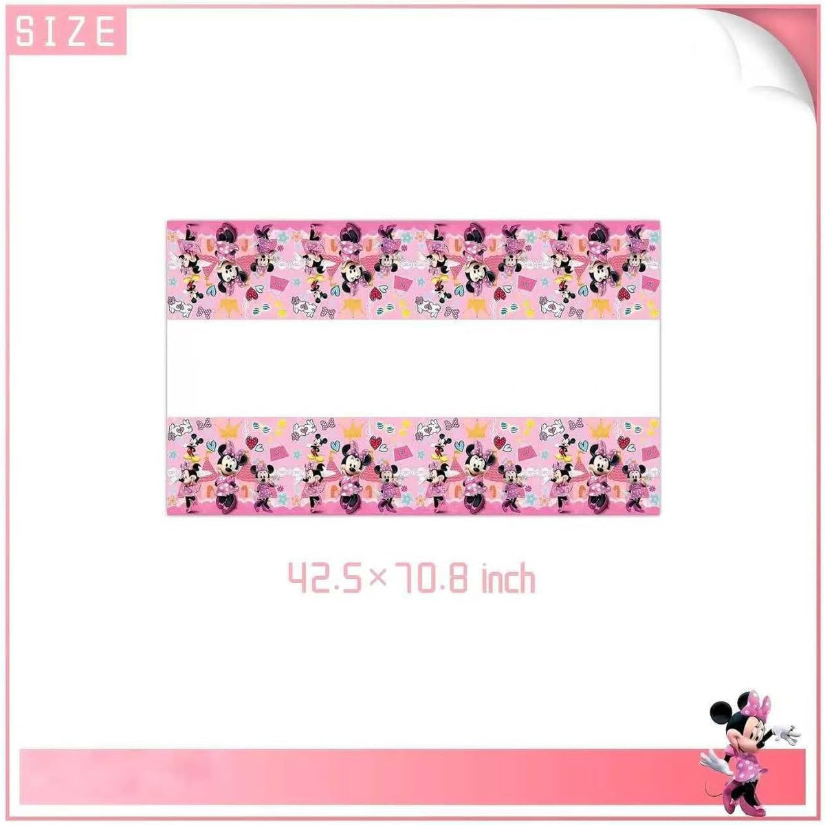DIOSN Minnie napkins complement pink party theme