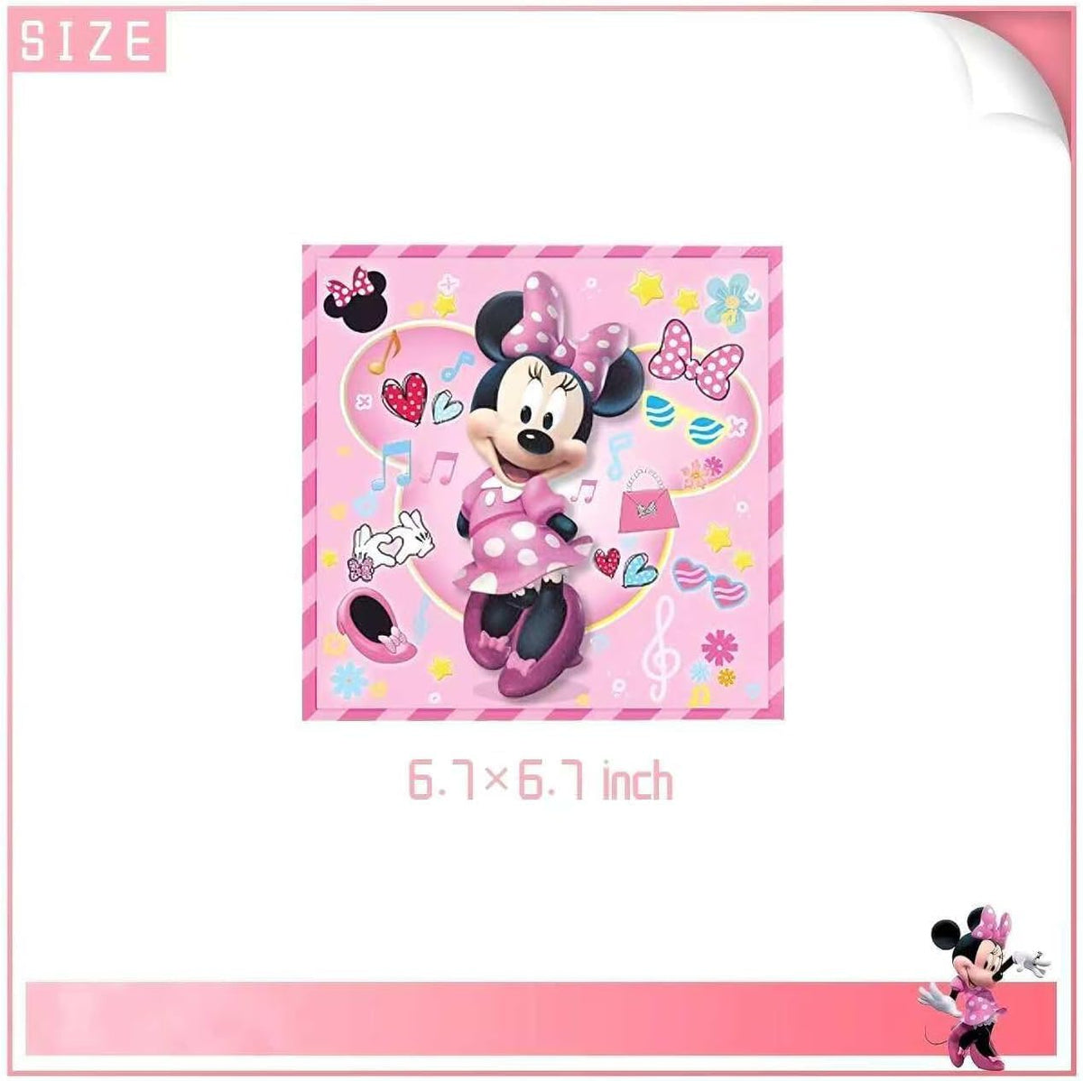 DIOSN Minnie party display showcases complete set in action