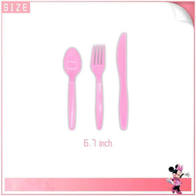 DIOSN Minnie utensils set supports quick, tidy meals